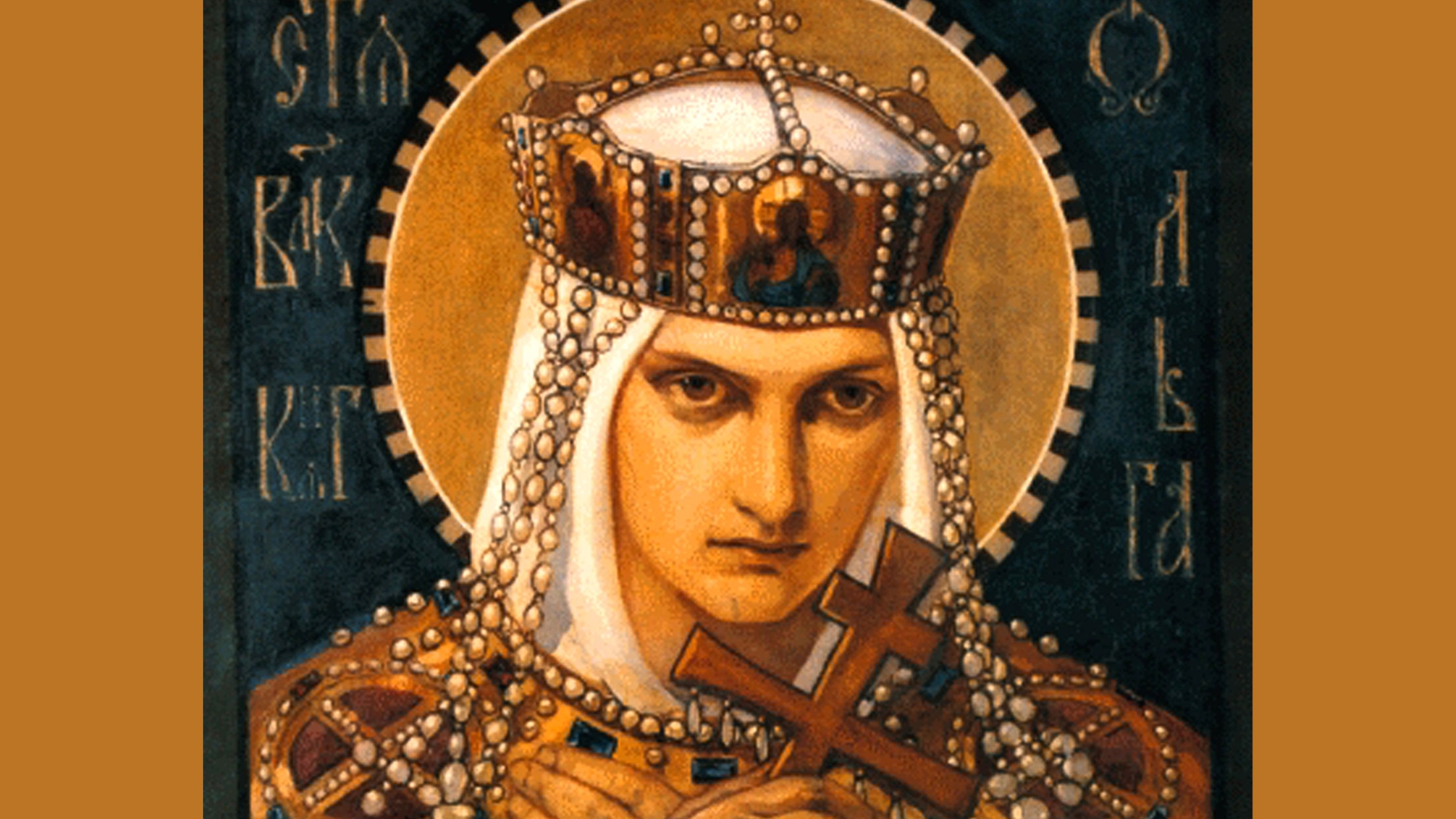 Saint Olga Of Kyiv, Defender Of Christians