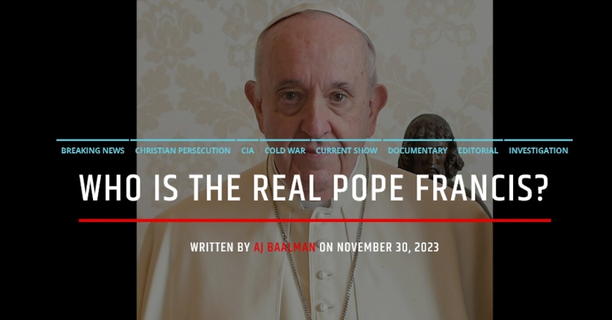 Who Is The Real Pope Francis? – OMC Radio TV