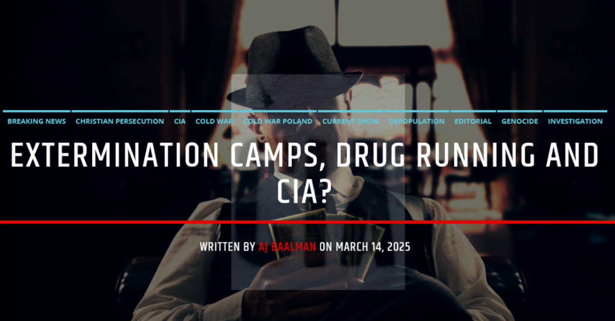 Extermination Camps, Drug Running and CIA? – OMC Radio TV